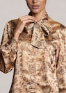 Schluppenbluse mit floralem Print thumbnail 5
