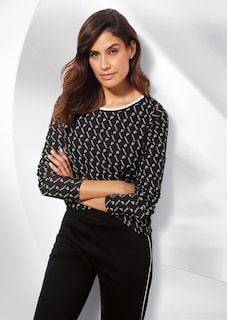 Shirt mit PRIVACY-Logoprint thumbnail 2