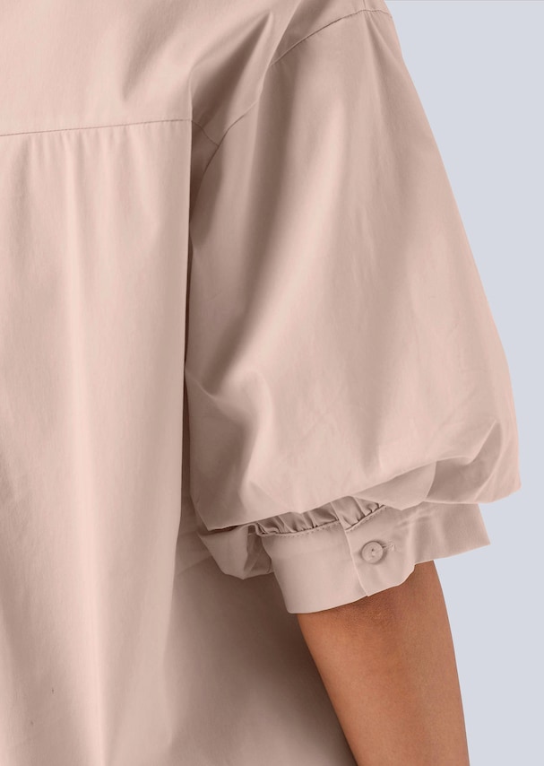 Bluse mit Hemdkragen 3