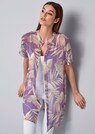 Transparente Bluse mit Knopfleiste thumbnail 4
