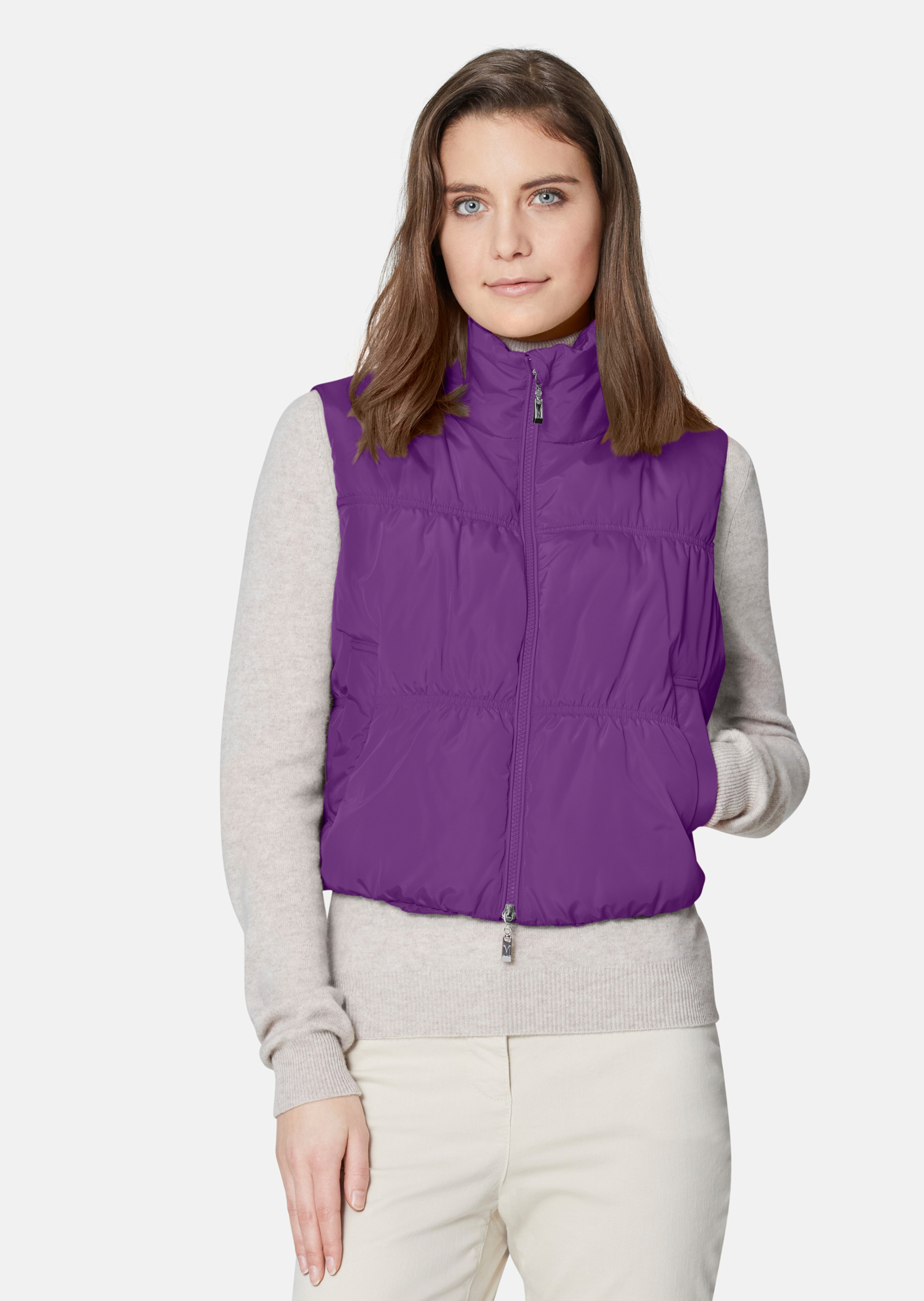 Gilet sans manches avec ouatinage chaud