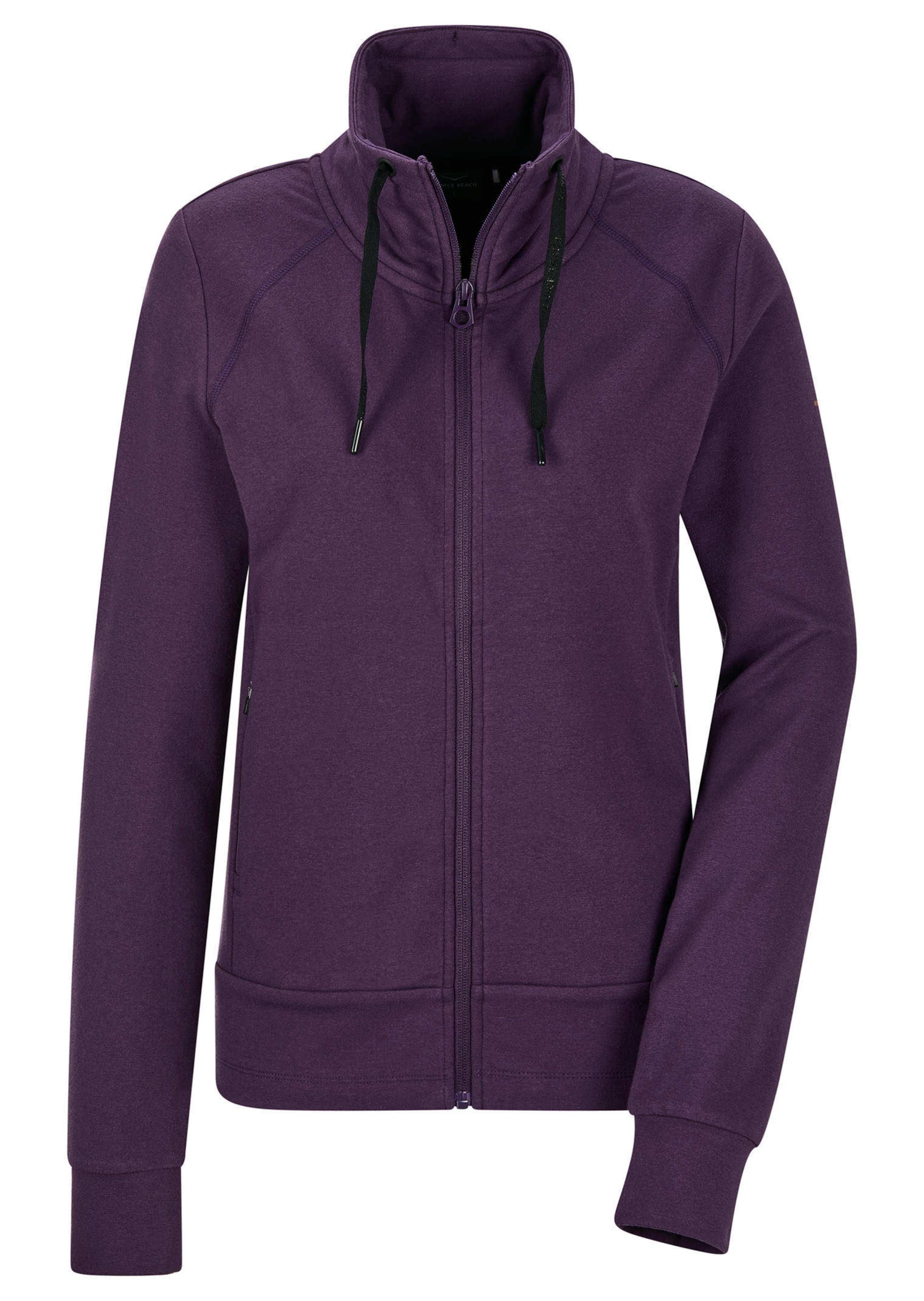 Freizeitjacke in Sweat-Qualität