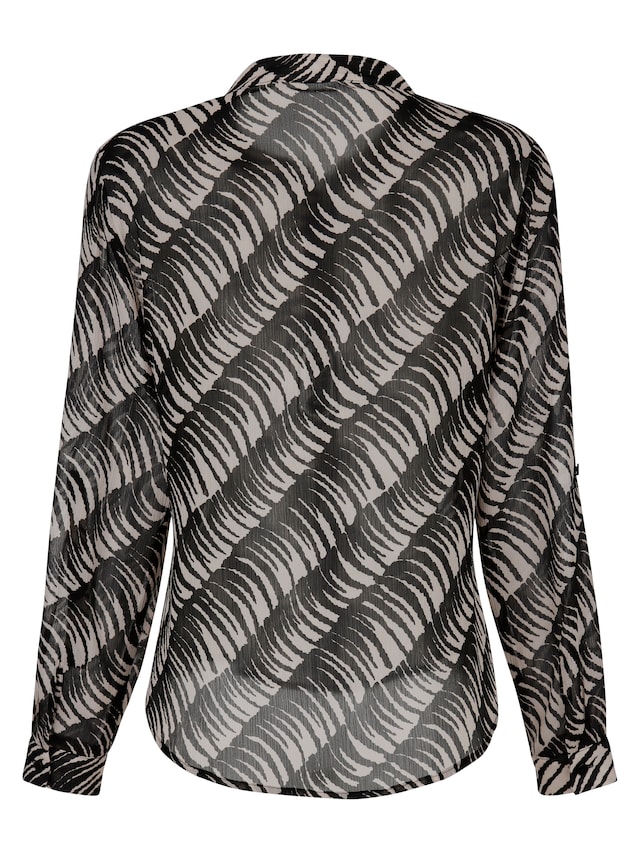 Bluse in transparenter Qualität 5