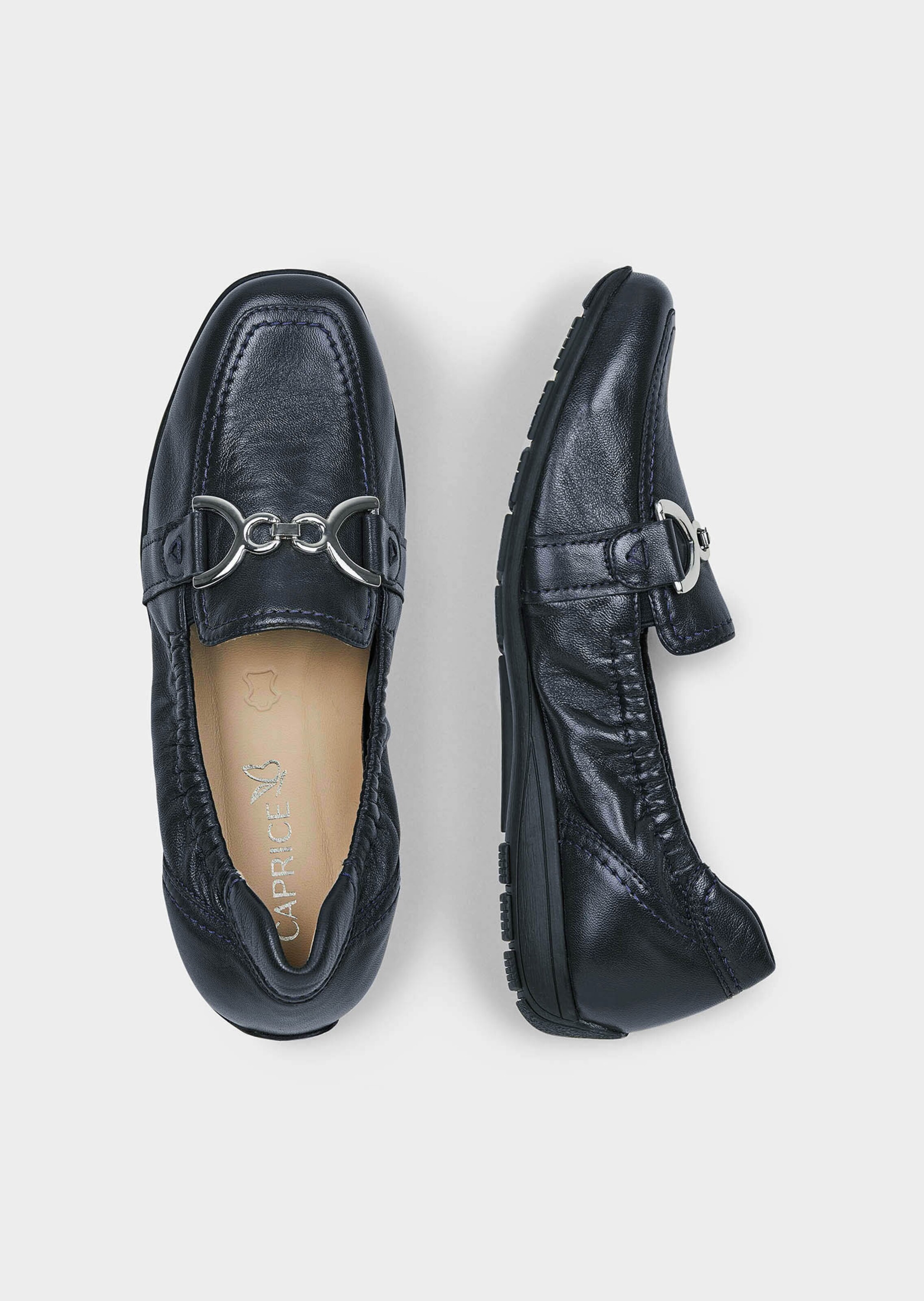 Mocassins avec ornements mode - marine - Gr. 40 de Goldner Fashion