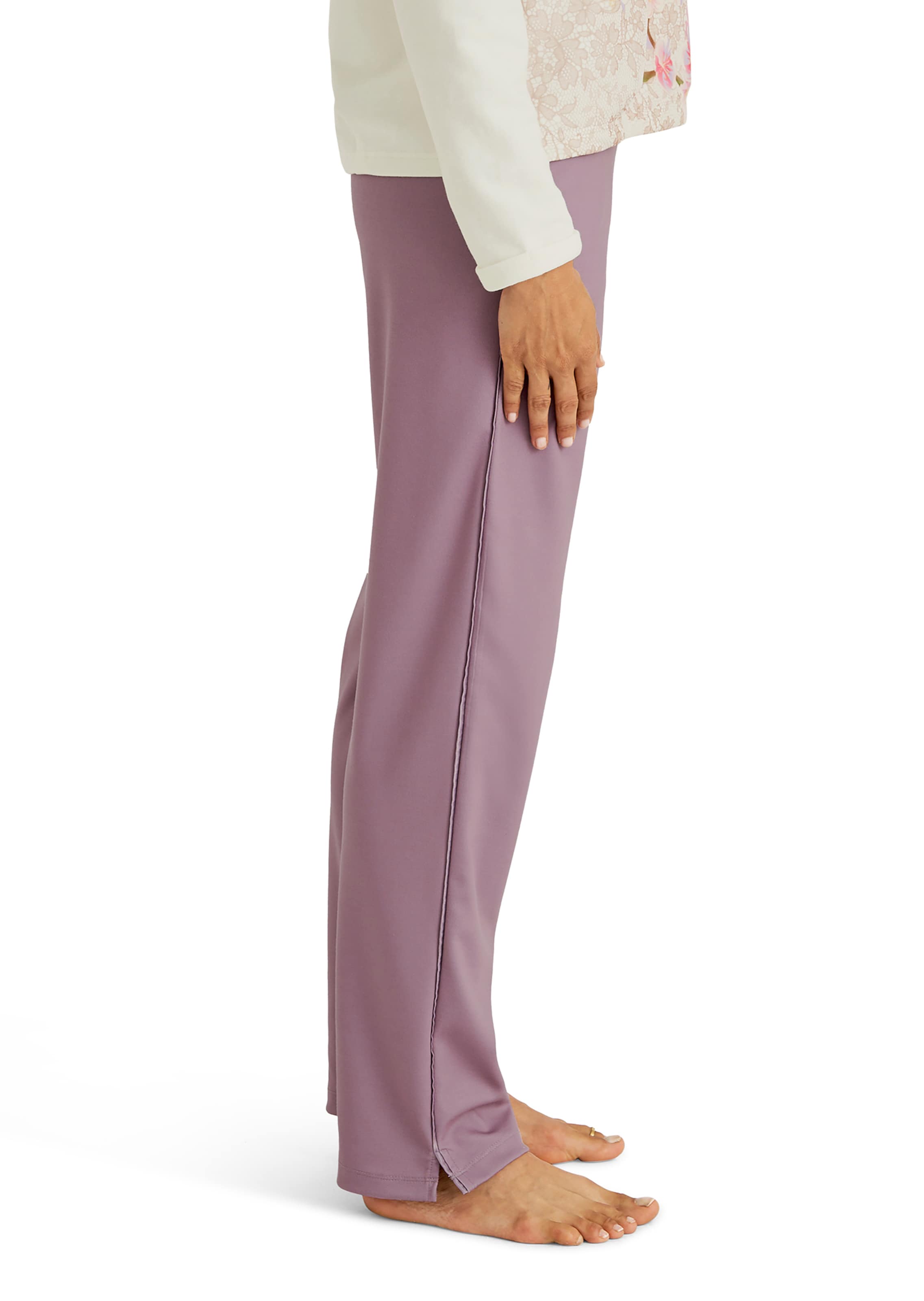 Pantalon Matelassé Magnolia Pearl – Taille Unique à Cordon, Coupe Détendue, Neuf Sans étiquette