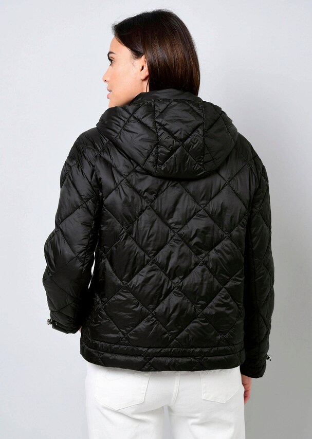 Jacke mit Tunnelzugdetails am Saum und Ärmel 2