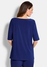 Shirt met watervalhals en glittersteentjes thumbnail 3