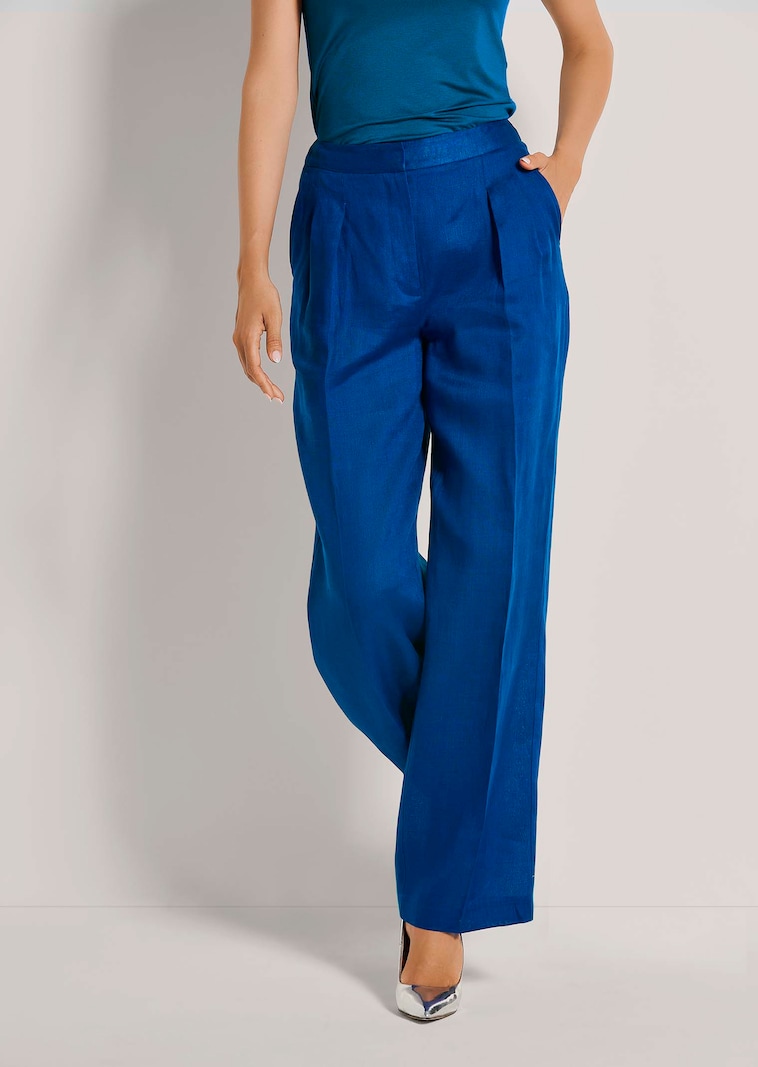 Weite Leinenhose