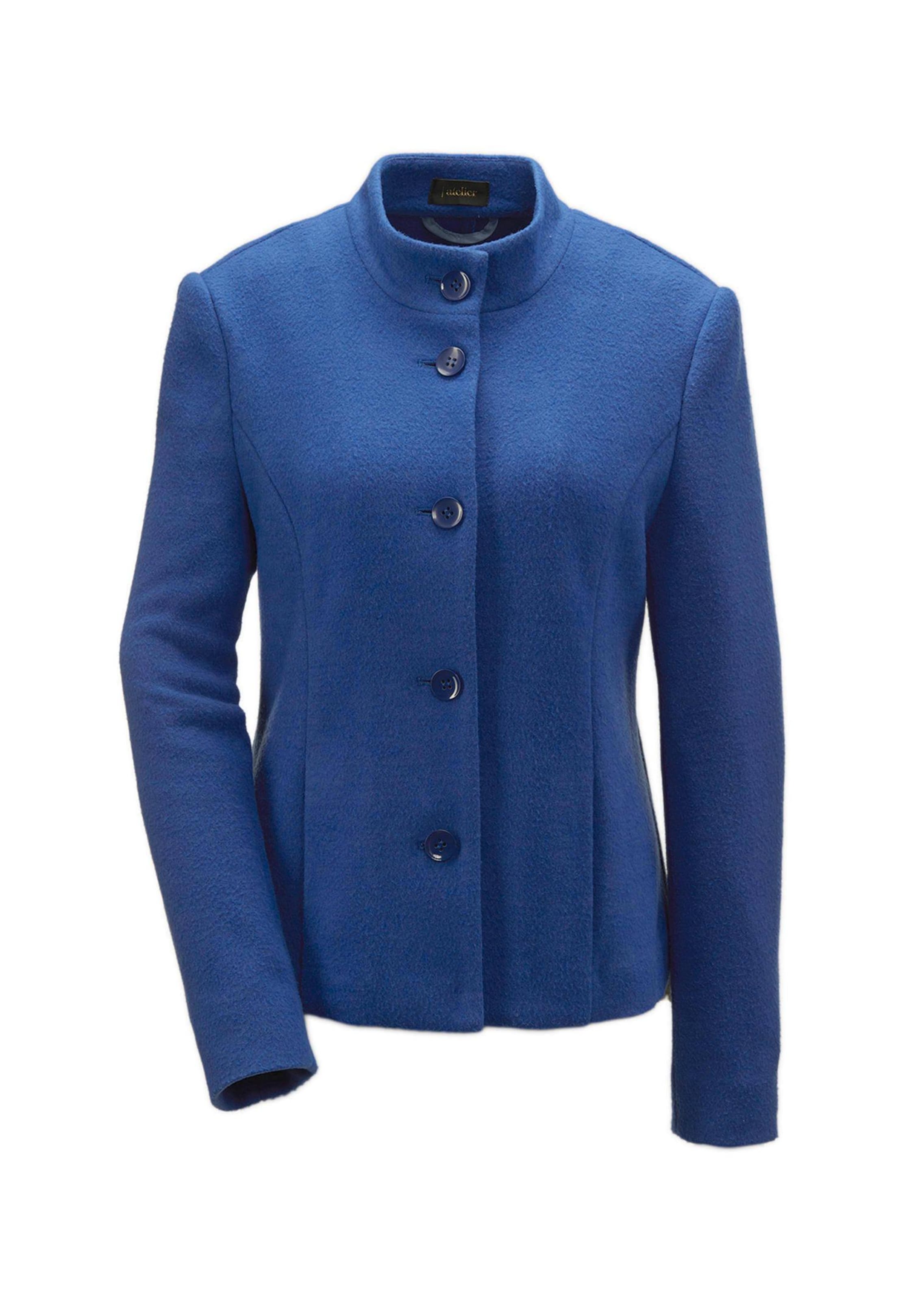 blazer walkwolle