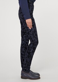 Slim-fit Jeans mit Flockprint thumbnail 4