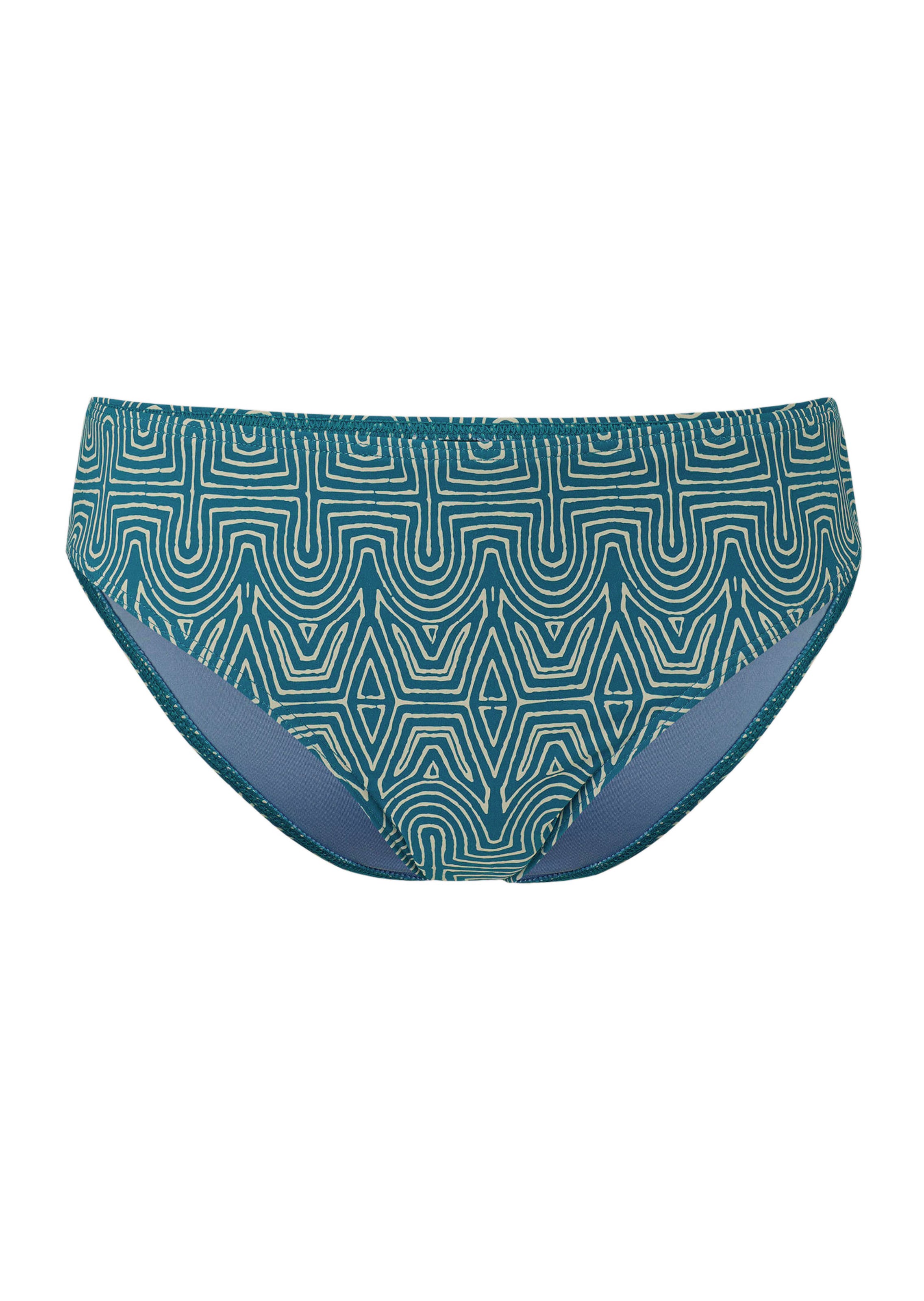 Bikinihose mit Kontrastfutter