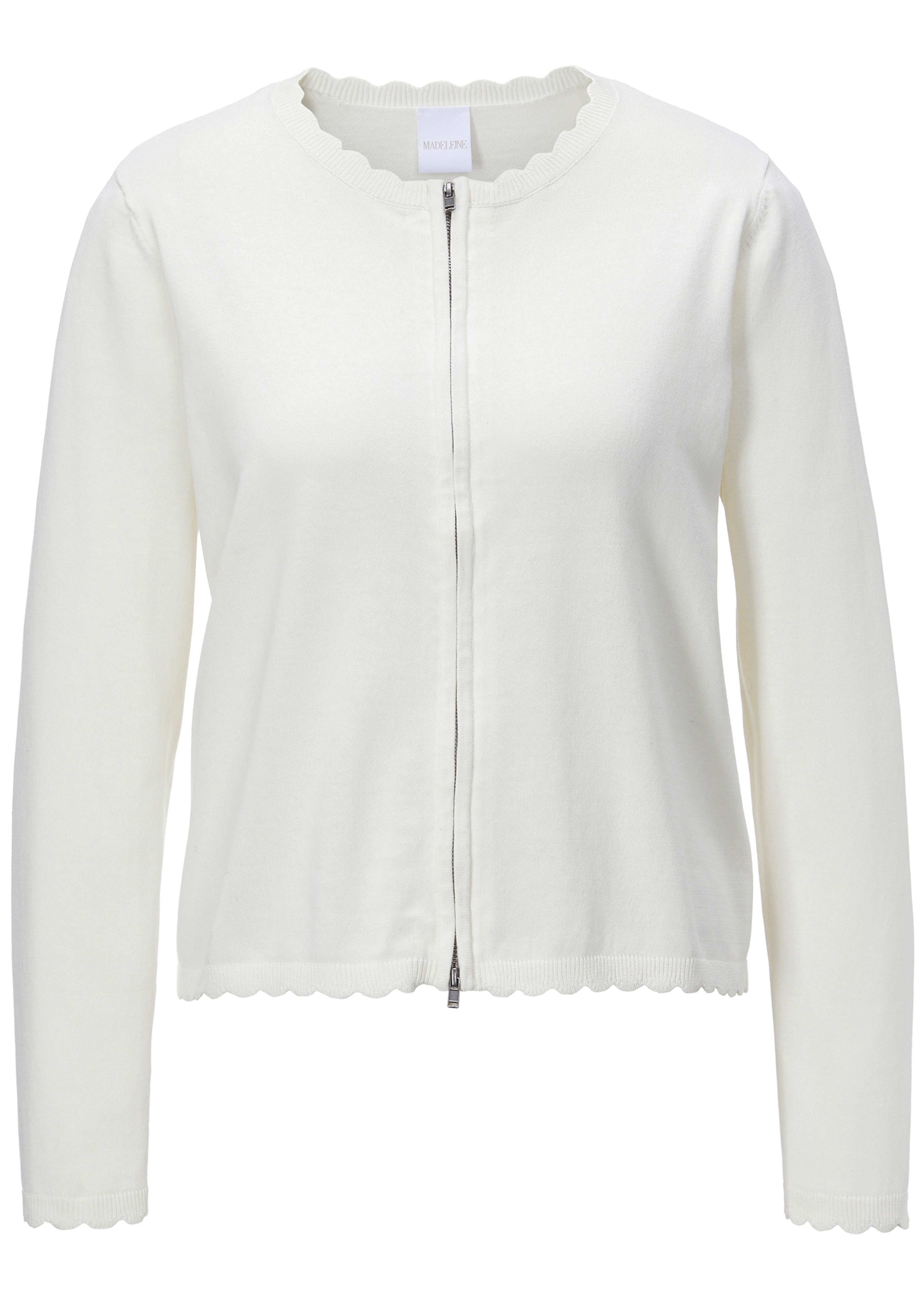 Cardigan. Pur coton