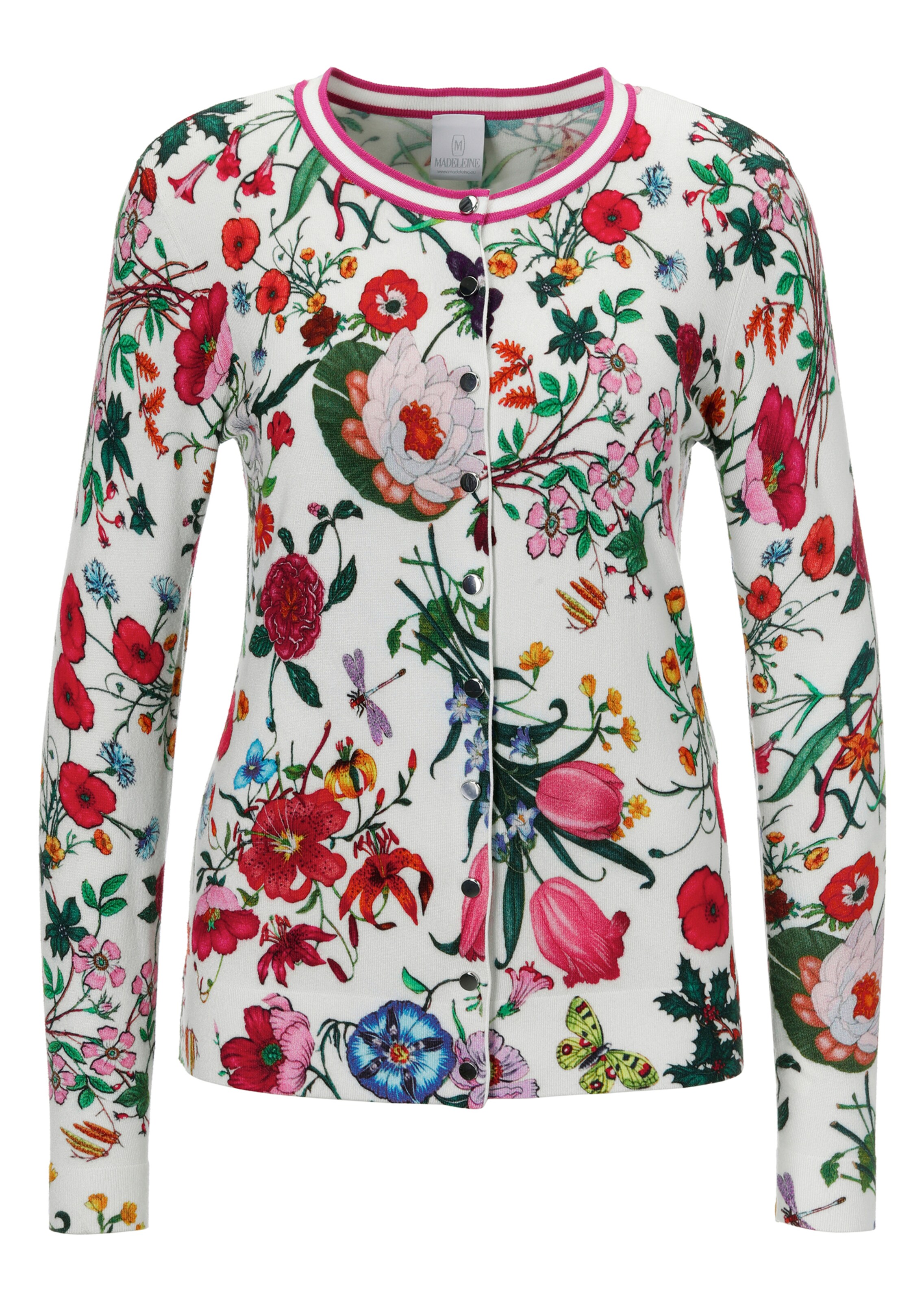 Vest met bloemendessin