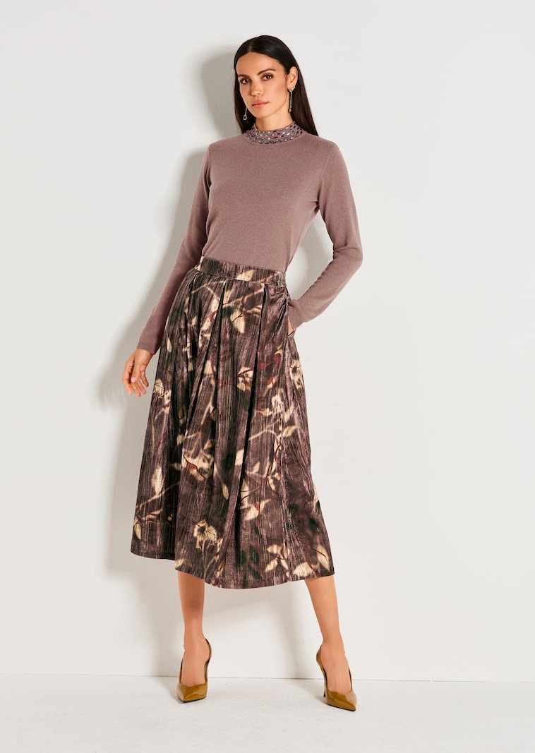 Pullover aus Schurwolle und Kaschmir