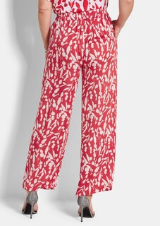 Wijde broek VERA van viscose-satijn thumbnail 3