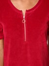 Longshirt in weichem Nicki-Material thumbnail 5