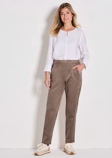 Hose LOUISA in Veloursleder-Optik thumbnail 7