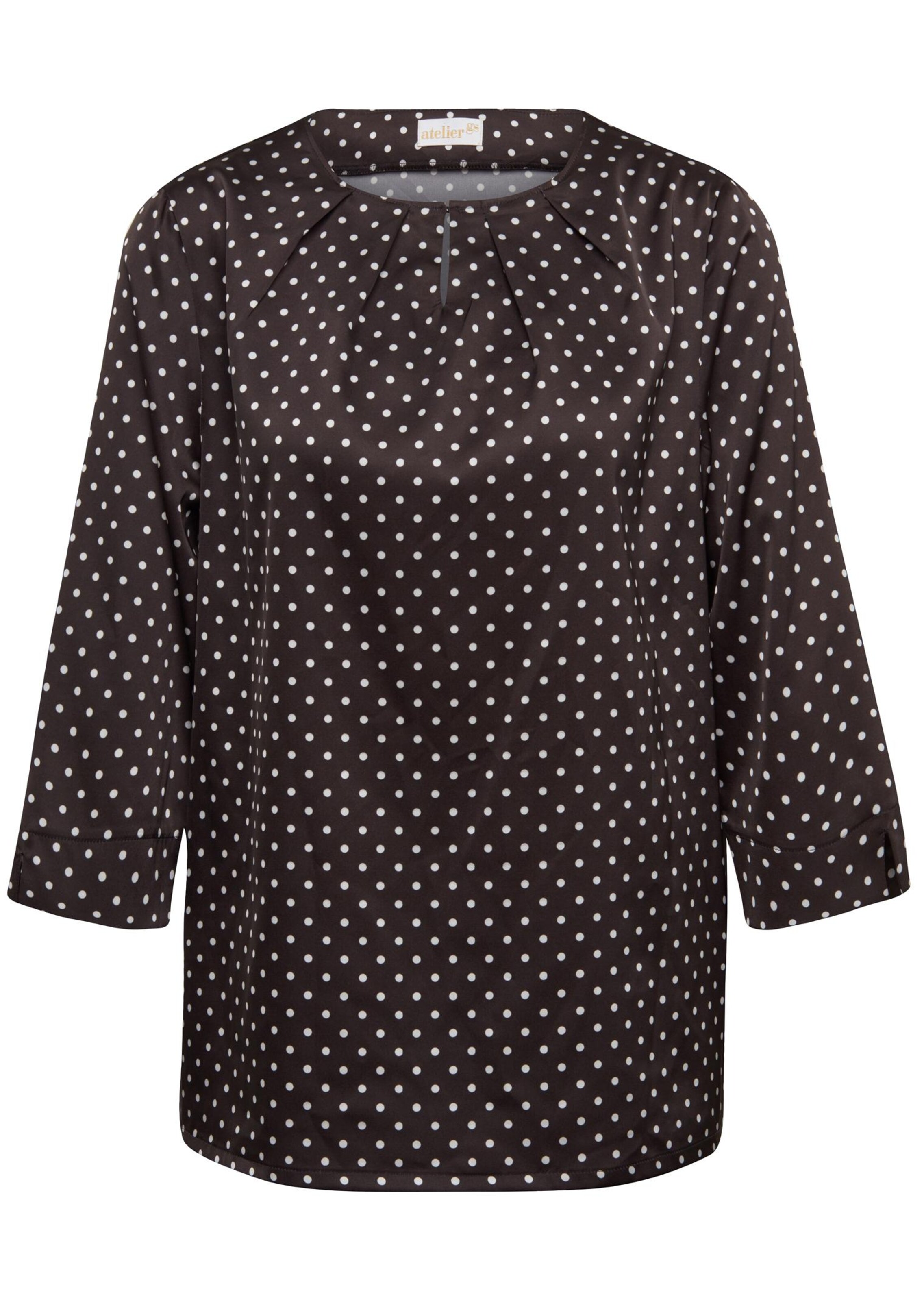 Chemisier - noir / blanc - Gr. 42 de Goldner Fashion