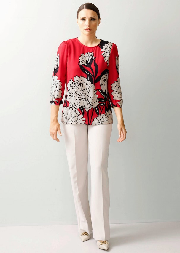 Bluse mit leichtem Ballonärmel 6