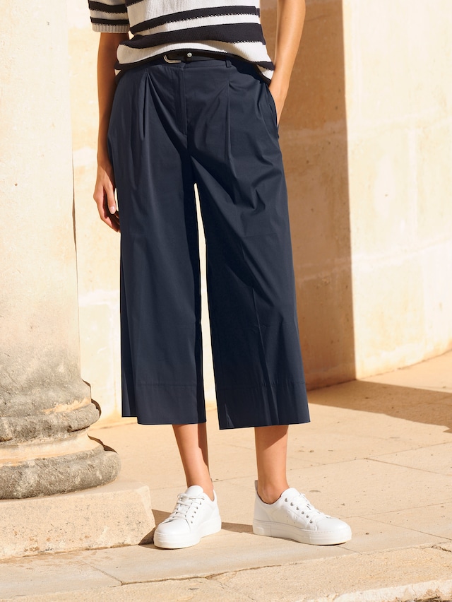 Culotte Hose mit weitem Beinverlauf 2