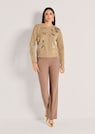 Rundhals-Pullover mit glitzernden Pailletten thumbnail 2