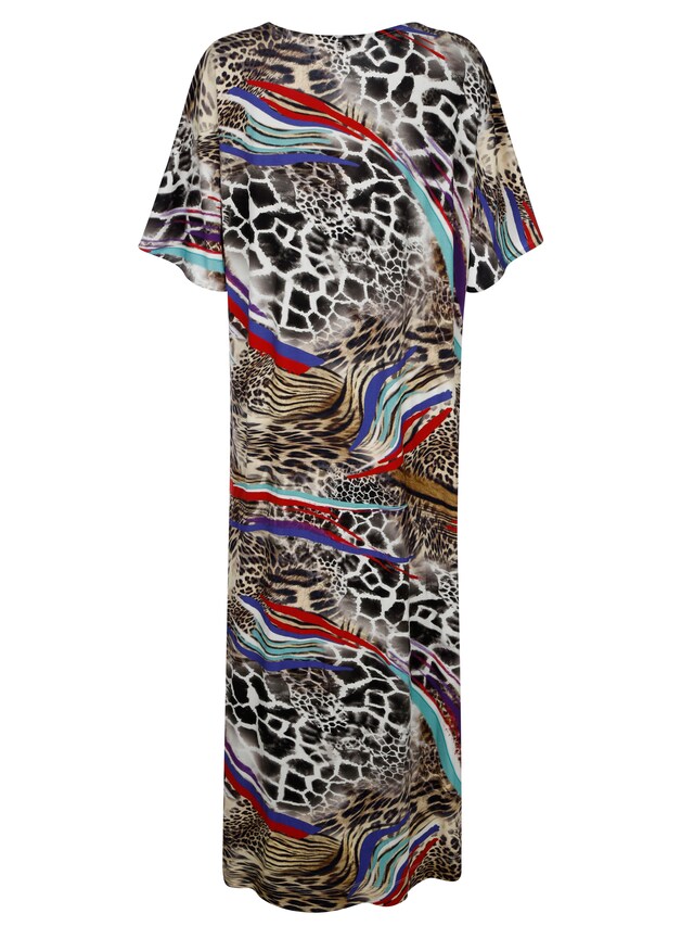 Strandkleid allover im Musterdessin 4