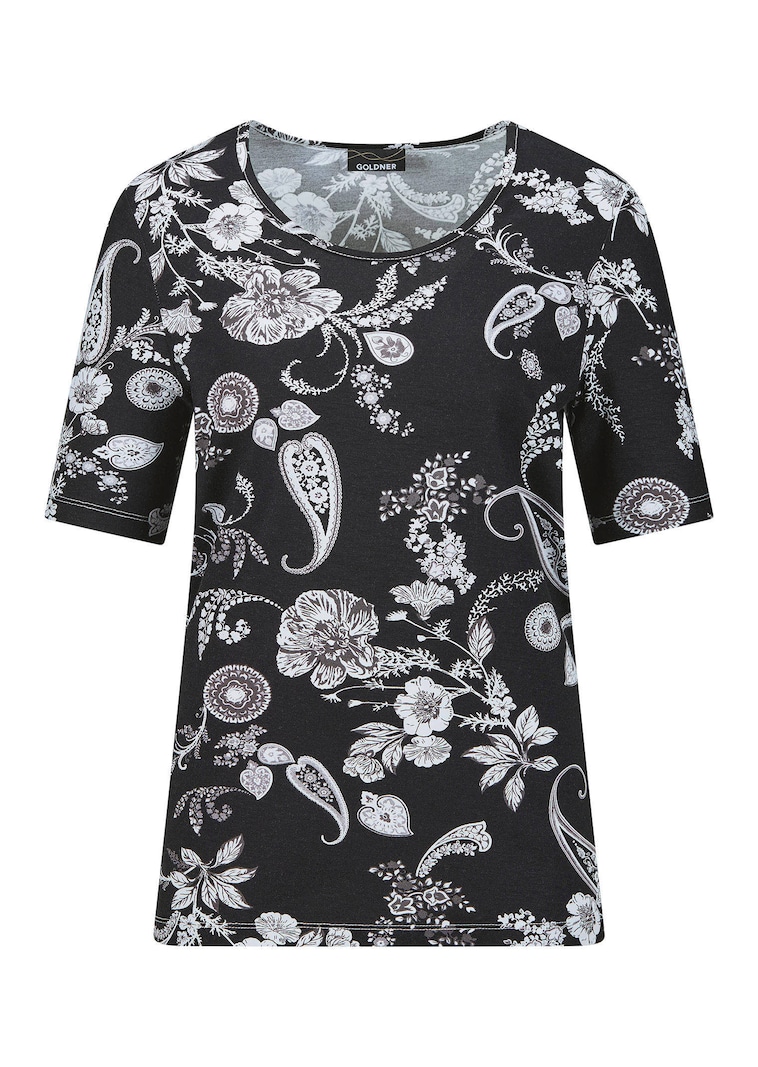 Shirt met mooi bloemenmotief