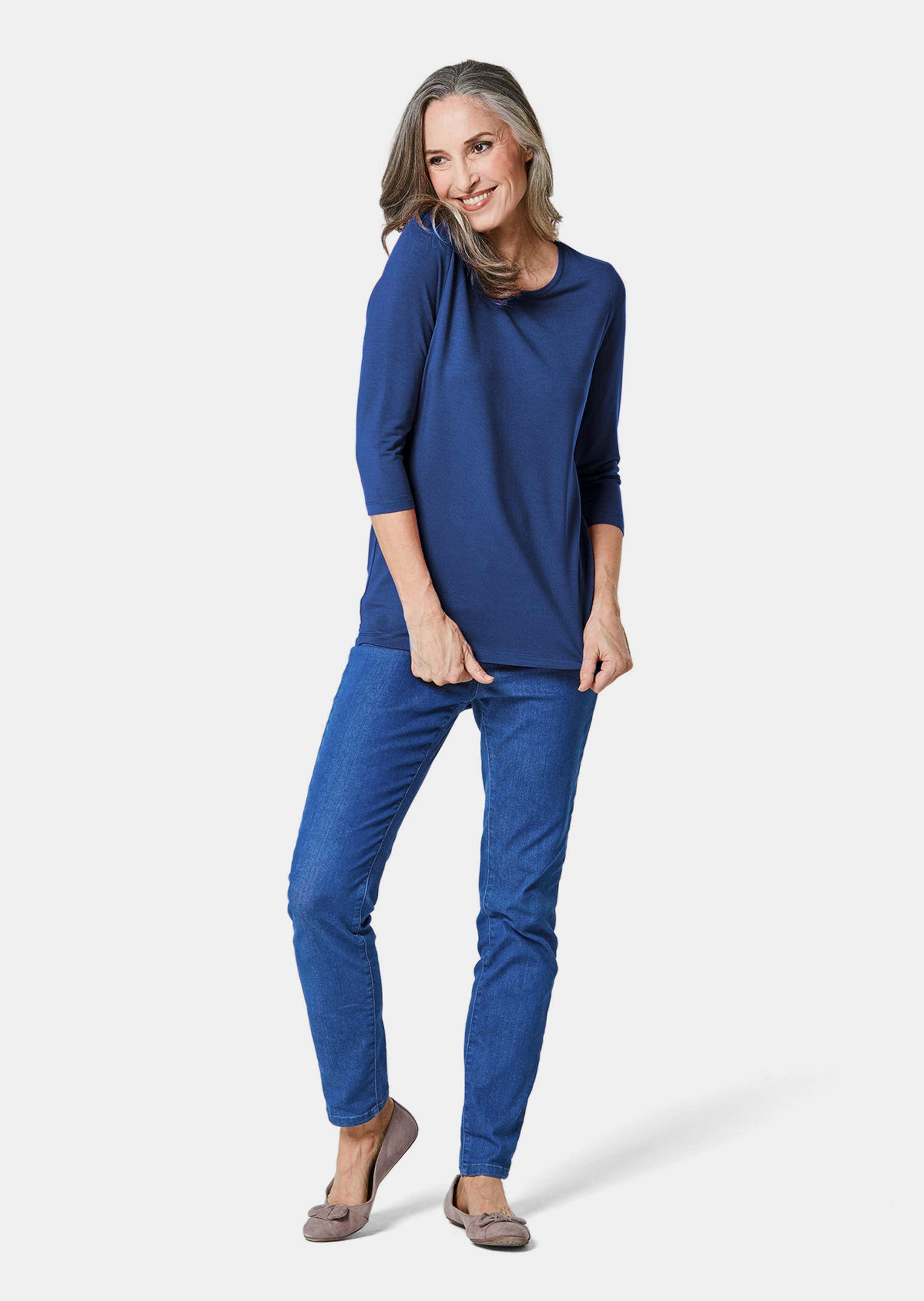 T-shirt à manches 3/4 - bleu roi - Gr. 25 de Goldner Fashion