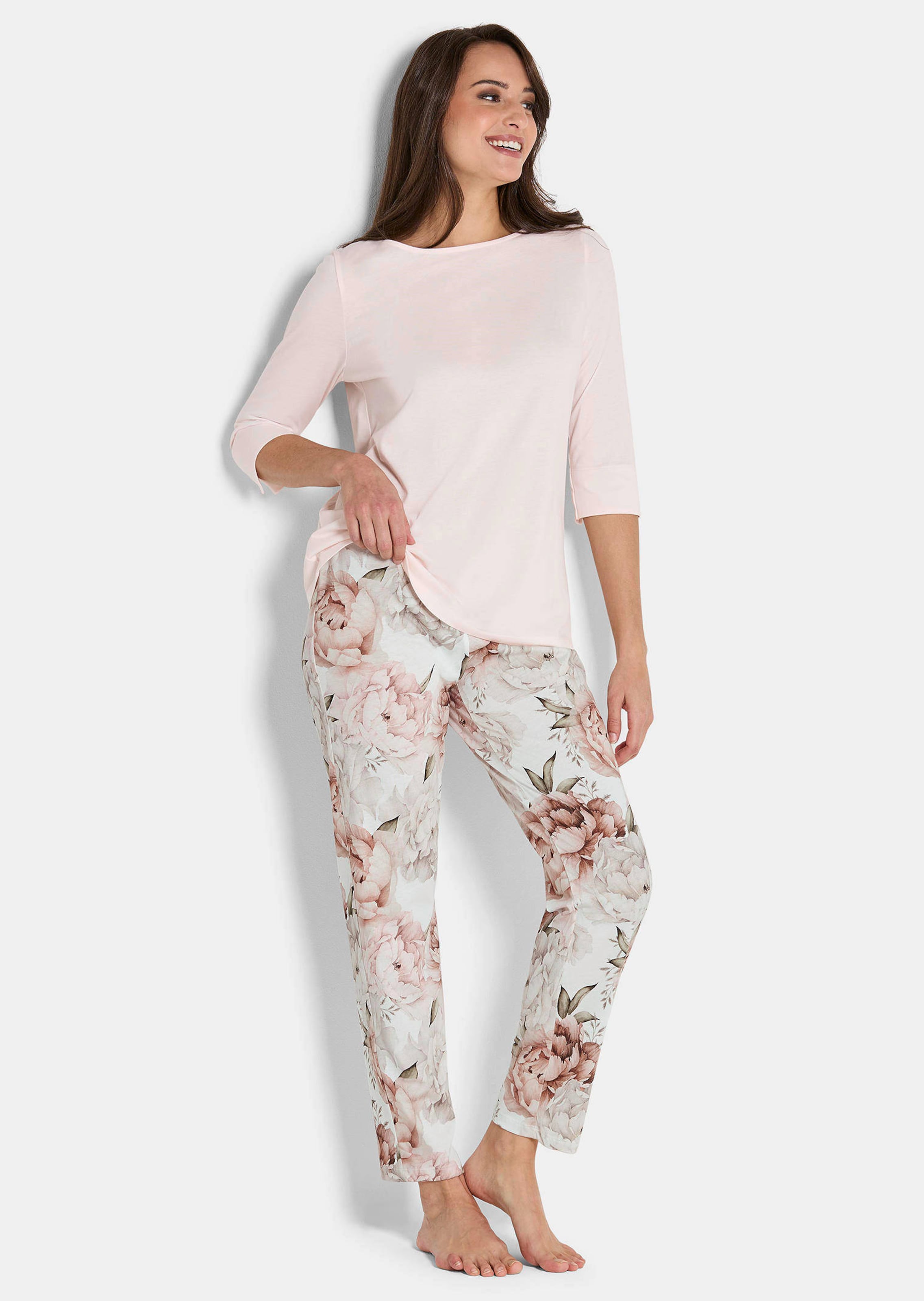 Pyjama aus Baumwolle-Modal-Jersey