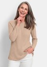 A-lijn tricot pullover met katoen thumbnail 4