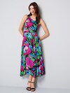 Maxikleid im Blumendessin thumbnail 3