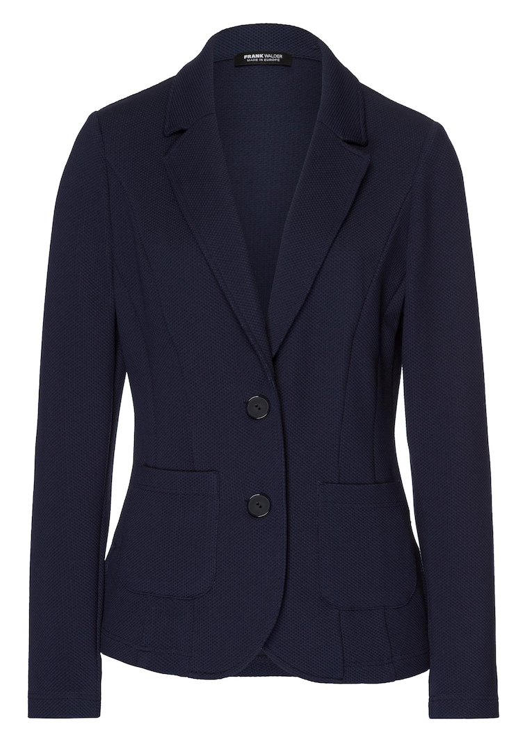 Blazer en jersey structuré, avec poches