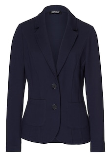Jerseyblazer aus Strukturware mit Taschen thumbnail 5