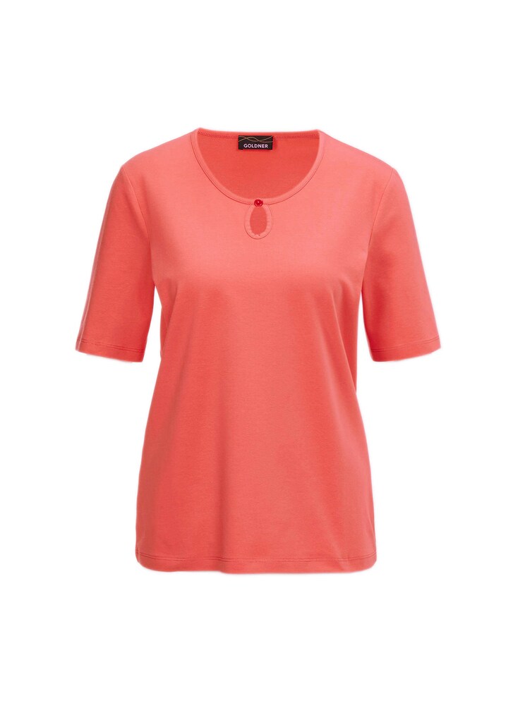 Basic T-Shirt aus reiner Baumwolle