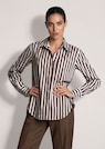 Blouse rayée en coton thumbnail 1
