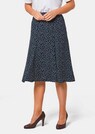 Leichter Midi-Rock mit Rundumgummizug thumbnail 1