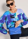 Blouse en viscose avec encolure bateau thumbnail 4