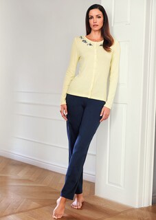 Jacke mit floraler Stickerei thumbnail 6