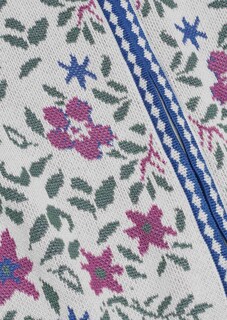Hochwertige Jacquard-Strickjacke thumbnail 8