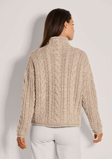 Zopf-Pullover im Oversize-Look thumbnail 3