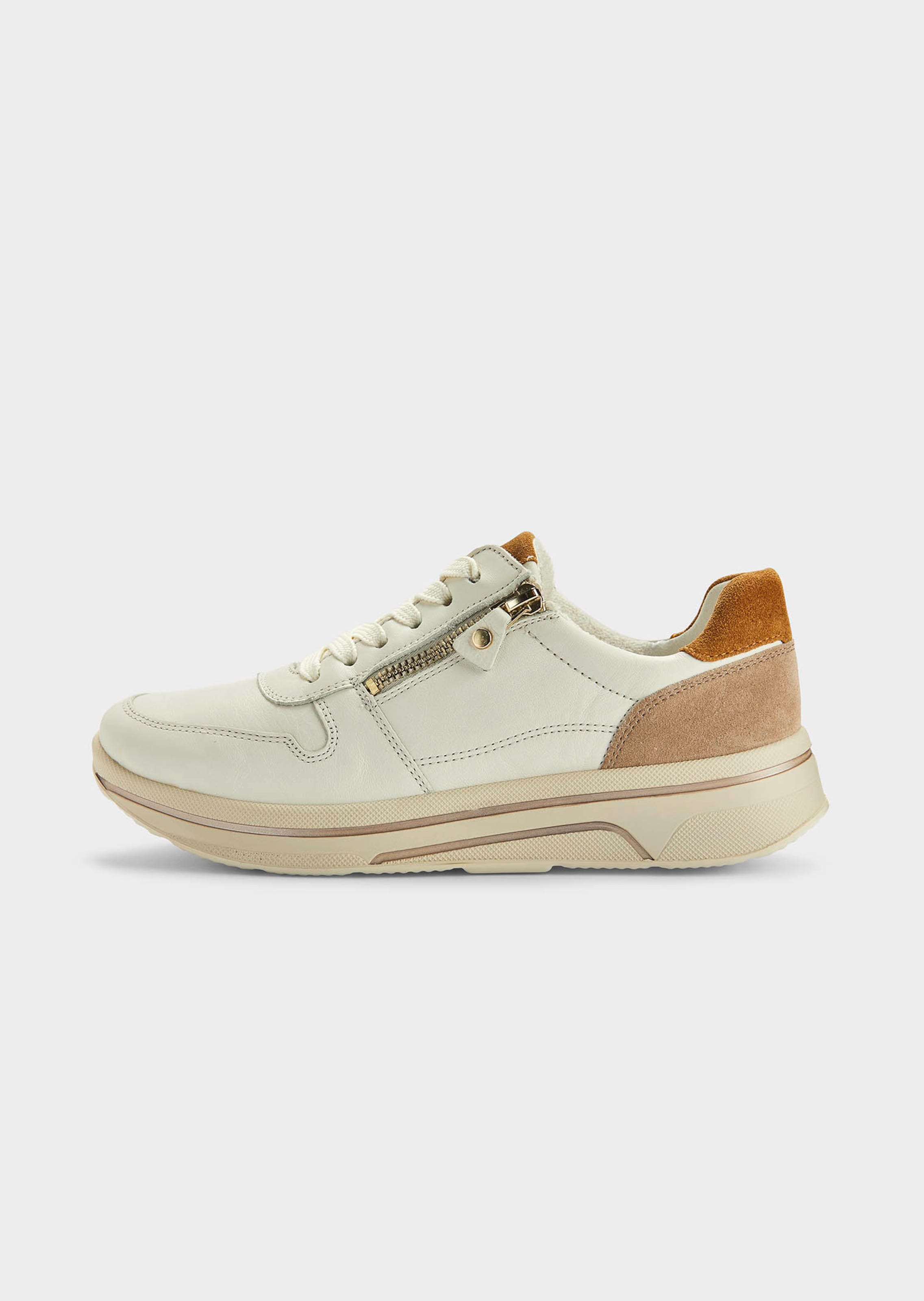 Sneakers met comfortabele ritssluiting