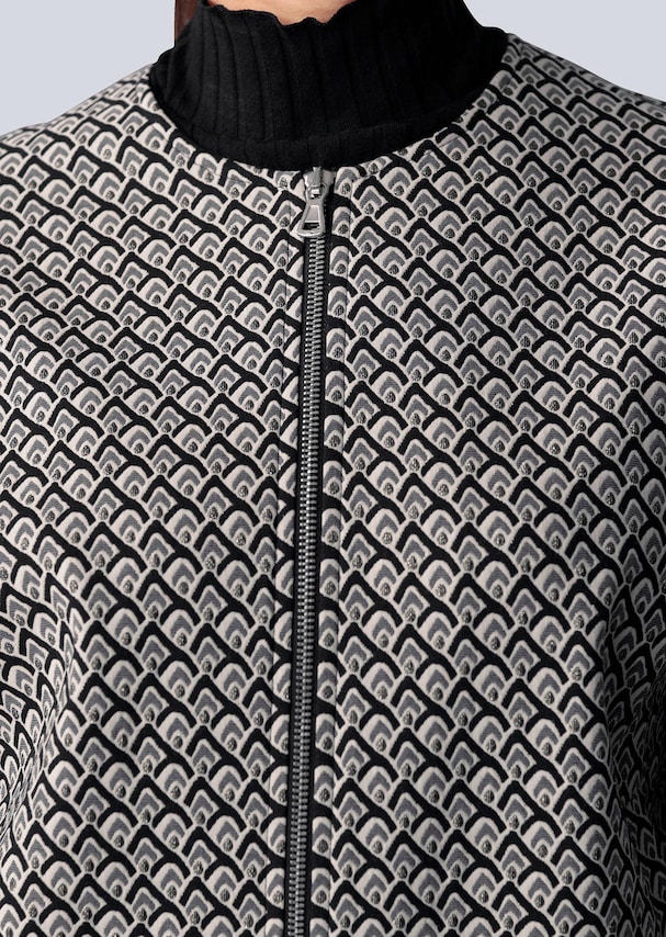Jacke mit grafischen Allover-Print 2