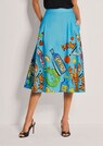 Midi skirt with pop art print thumbnail 1