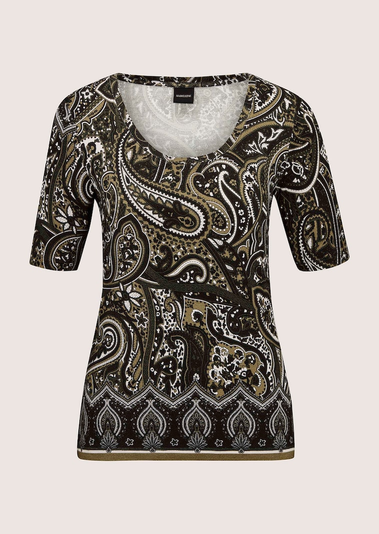 Shirt mit Paisley-Print
