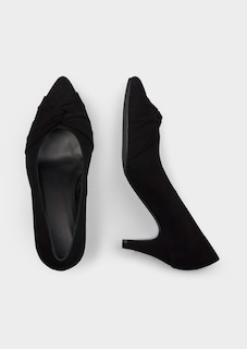 Pumps aus Leder mit Zierknoten thumbnail 2