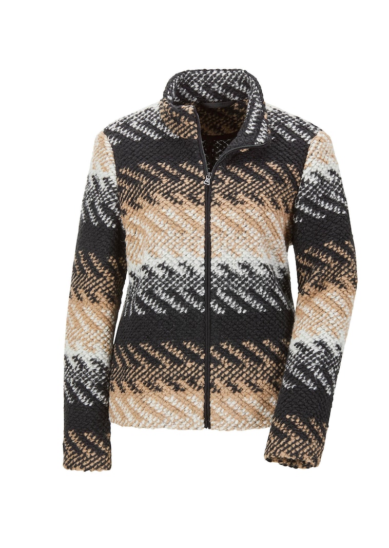Wolljacke mit Jacquardmuster