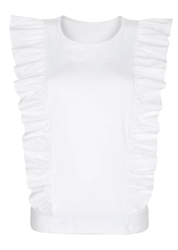 Shirt mit Volant 2