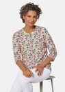 Knitterarmes Druckshirt mit femininen Blumendruck thumbnail 4