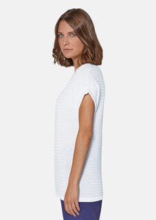 Rippstrickpullover mit U-Boot-Ausschnitt thumbnail 4