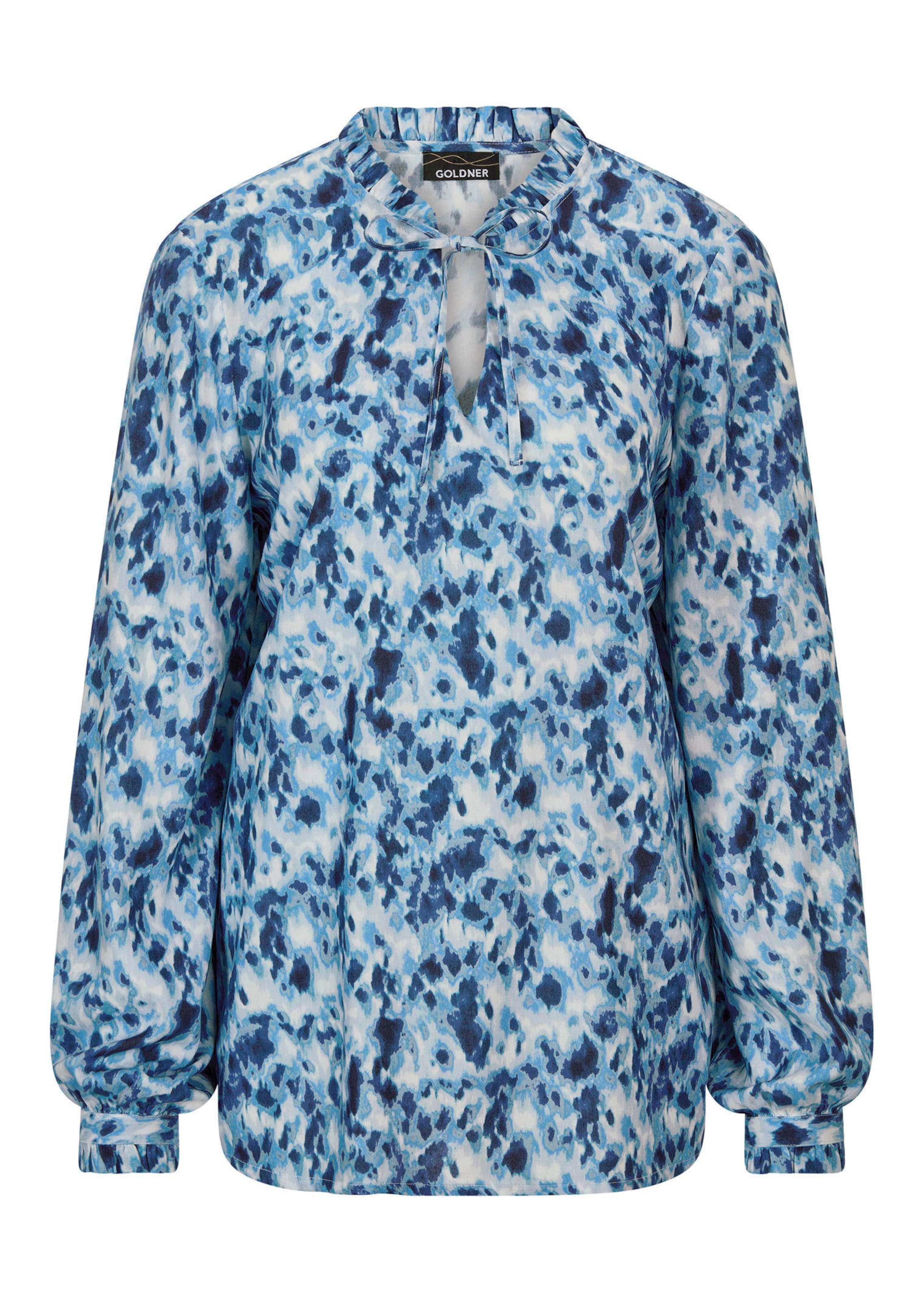 Blouse en viscose avec ruches raffinées